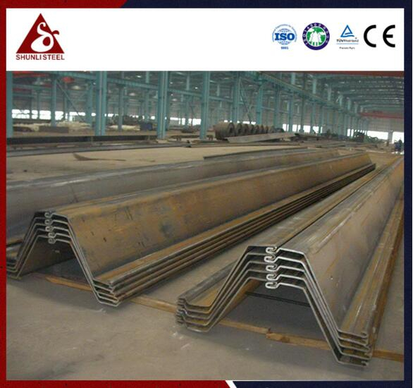 هيكل شكل U / Z / L أفضل من Lassen Steel Sheet Pile