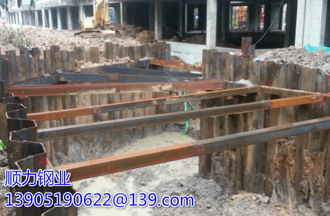 متطلبات التصميم والتصميم معلمات أكوام صفائح الصلب Cofferdam